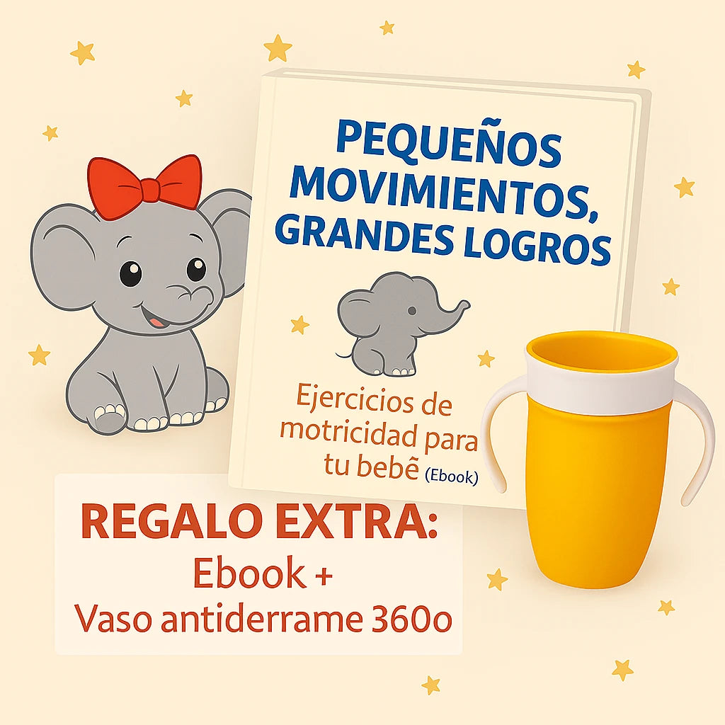 Izy, el elefantito musical que ayuda a la motricidad de tu bebé