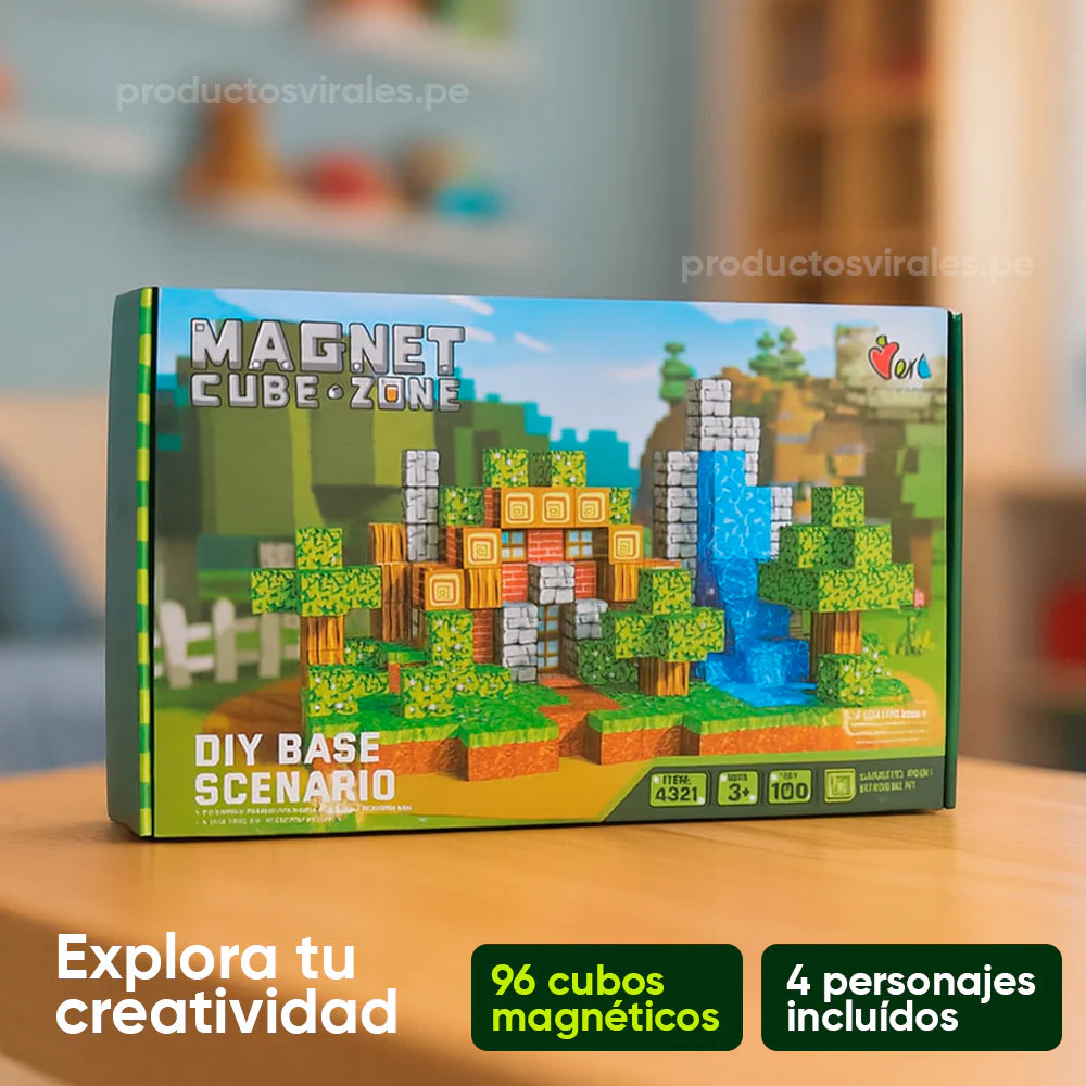 Minicraft- Cubos Magneticos 100 pcs